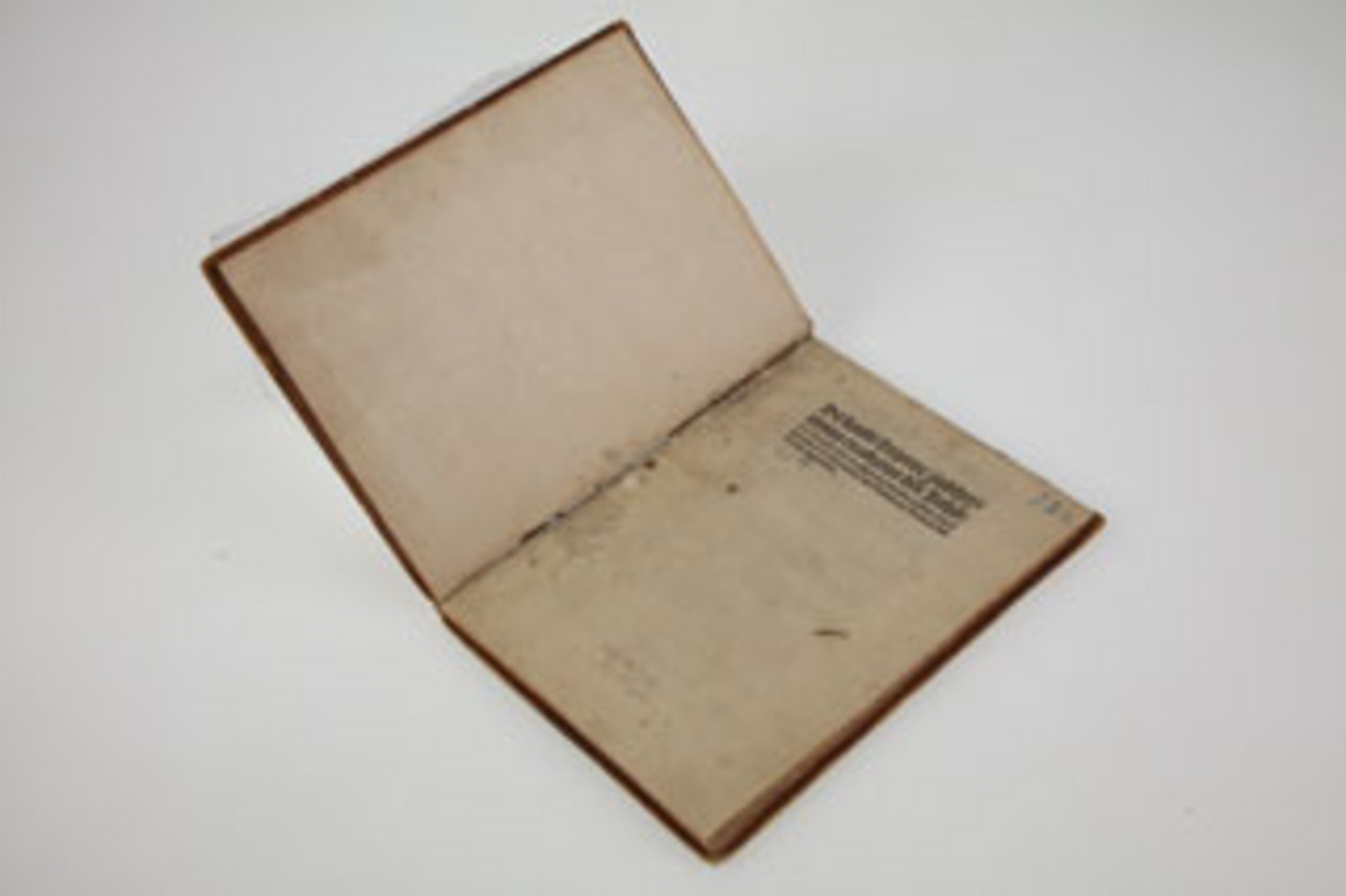Foto eines historischen, beschädigten Buches aus dem Jahr 1494.